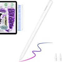 UGREEN Stylus Ceruza iPad-hez Mágneses Vezeték Nélküli Töltés Dőlésszög Érzékelés iPad Pro 11" 12.9" iPad Air Kompatibilis Fehér 1