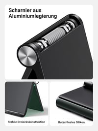 UGREEN Univerzális Tablet Tartó Állvány iPad iPhone 10.5" Hordozható Telefon Tartó 5