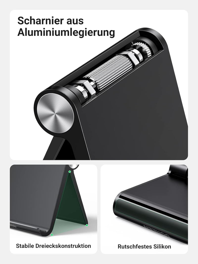 UGREEN Univerzális Tablet Tartó Állvány iPad iPhone 10.5" Hordozható Telefon Tartó