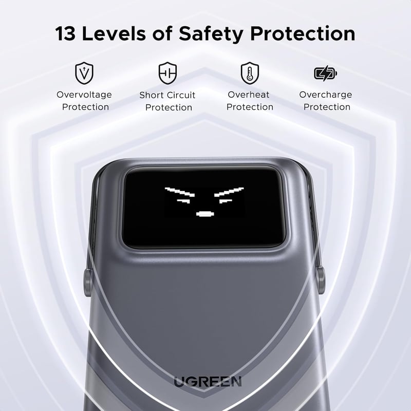 UGREEN UNO 10000mAh Mágneses Wireless Powerbank 20W USB-C iPhone 12-17 Pro Max