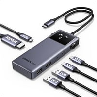 UGREEN Uno 6 az 1-ben USB-C Hub 10Gbps 4K HDMI MacBook iPad Surface 1