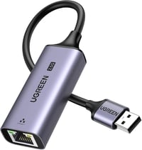 UGREEN USB 3.0 Ethernet Adapter 2.5G LAN Hálózati Adapter RJ45 2500Mbps Gigabit Alumínium Laptop PC Windows macOS Kompatibilis 1