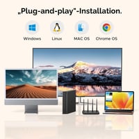 Stație de andocare UGREEN USB 3.0 cu două sloturi pentru HDD sau SSD SATA de 2.5 și 3.5 inchi, 5 Gbps, cu clonare offline UASP 5