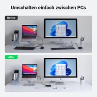 UGREEN USB 3.0 Switch - 2 PC 4 Kimenet Váltó Fekete - Billentyűzet, Egér, Nyomtató és Scanner Megosztó Eszköz Kábellel

AI: UGREEN USB 3.0 S 7