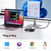 UGREEN USB 3.0 Switch - 2 PC 4 Kimenet Váltó Fekete - Billentyűzet, Egér, Nyomtató és Scanner Megosztó Eszköz Kábellel

AI: UGREEN USB 3.0 S 4