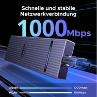 USB-C rozbočovač UGREEN s DisplayPortom, dokovacia stanica s prenosom dát USB 3.2 10 Gb/s 5