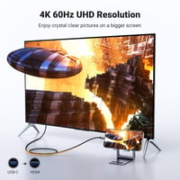 UGREEN USB-C to HDMI kábel 4K 60Hz 2m Thunderbolt 3 MacBook Pro iPad Galaxy 2
