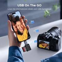 Adaptér UGREEN USB-C na USB (4 ks) 10 Gb/s OTG hliníkový sivý, kompatibilný s Thunderbolt 4/5, iPhone 17/16/15, MacBook Pro M4, Mac Mini, Gala 7