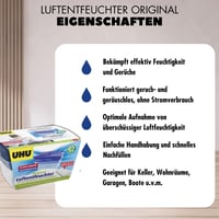 UHU Luftentfeuchter Original dezumidificator cu rezervă de 1000 g 3