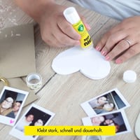 Stick de lipici UHU fără solvenți - Lipire puternică, rapidă și durabilă, 5 x 21 g 3