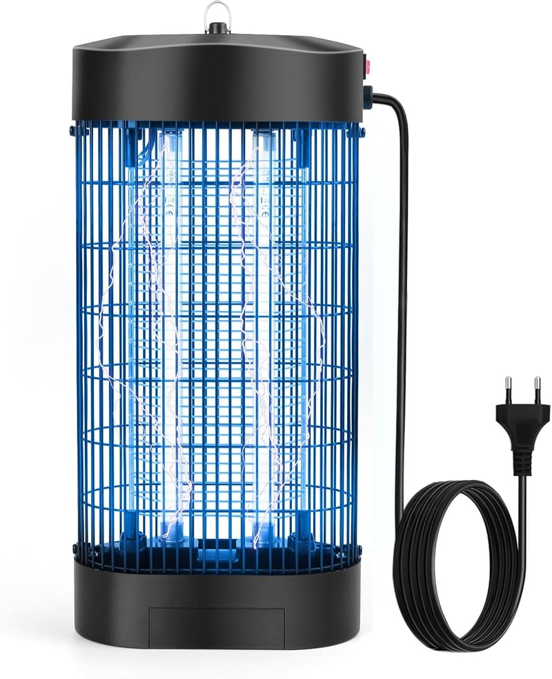 UIOK 18W elektromos rovarcsapda LED lámpa szúnyog és légy csapda