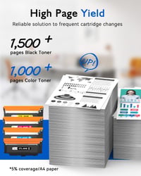 Uiprint CLT-P404C 404S Kompatibilné tonerové balenie pre tlačiarne Samsung Xpress C480W C480FW - Multipack tonerových kaziet 3