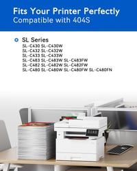 Uiprint CLT-P404C 404S Kompatibilné tonerové balenie pre tlačiarne Samsung Xpress C480W C480FW - Multipack tonerových kaziet 2