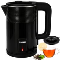 Bezdrôtová elektrická rýchlovarná kanvica MARADO, 2,3 litra, 1500 W, čierna, rýchly ohrev 2