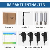 Ukfog bezdrôtový DMX512 vysielač a 3 ks nabíjateľných DMX512 prijímačov, sada 2.4G ISM DMX ovládača pre pohyblivé hlavy a LED pódiové osvetlenie 7