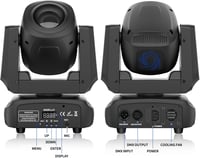 UKing 100W LED Moving Head Reflektor DMX 512 RGBW Prizma Fényeffekt 8 Szín 8 Gobo DJ Disco Színpadi Világítás 4