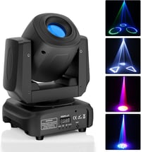 UKing 100W LED Moving Head Reflektor DMX 512 RGBW Prizma Fényeffekt 8 Szín 8 Gobo DJ Disco Színpadi Világítás 1
