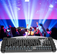 UKing 384 Csatornás DMX512 Fényvezérlő Pult - Vezeték Nélküli DJ Konzol Színpadi Lámpákhoz, Mozgó Fejekhez, LED Reflektorokhoz 1