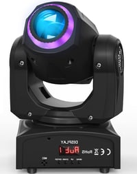 UKing 50W LED Moving Head Diszkó Lámpa - 8 Minta és Szín, Gobo Spotlámpa, 10/12 Csatorna, Mozgó Fényeffekt Bárba, Klubokba, Rendezvényekre 1