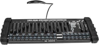 UKing DMX Vezérlő 384 Csatornás DMX512 Konzol 240 Programozható Jelenet DJ Disco Moving Head Színpadi Fény Kezelő Berendezés Fekete 1
