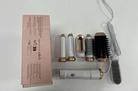 UKYITU Curly All In One Hajformázó - Többfunkciós Hajszárító és Göndörítő Készülék, Fehér, Kompakt Méret, Hajápolás 2