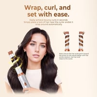 UKYITU Curly All In One Hajformázó - Többfunkciós Hajszárító és Göndörítő Készülék, Fehér, Kompakt Méret, Hajápolás 3