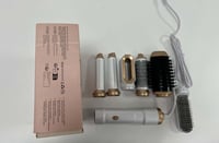 UKYITU Curly All In One Styler za kosu - Multifunkcionalni sušilo i uvijač za kosu, bijeli, kompaktne veličine, njega kose 2