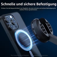 ULANZI MT-84 magnetická selfie tyč a statív na telefón 153 cm, s Bluetooth diaľkovým ovládaním, 3 v 1 statív, kompatibilný s iPhone MagSafe, na fotenie/vlogovanie/živé vysielanie 2