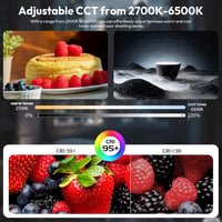 ULANZI UA20 Air Tube Light LED trubicové svetlo 20W, dvojfarebné nastaviteľné 2700-6500K CRI95+, magnetické prenosné video svetlo na fotenie a natáčanie videí 3