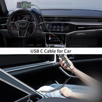 ULIFTUS Spirál USB A - USB C Kábel 2db - CarPlay Adatszinkronizáló Töltőkábel Samsung Galaxy, Huawei, Xiaomi, Google Pixel Telefonokhoz

AI: 4