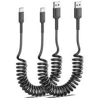 ULIFTUS Spirál USB A - USB C Kábel 2db - CarPlay Adatszinkronizáló Töltőkábel Samsung Galaxy, Huawei, Xiaomi, Google Pixel Telefonokhoz

AI: 1