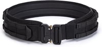 ULIONTAC 3 rétegű taktikai öv 1000D nylon, Molle rendszer, gyorsoldó csattal 1