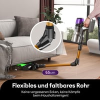 Akumulátorový vysávač Ultenic, 55000 Pa, 600 W, výdrž batérie 60 minút, samostatné státie, technológia GreenEye, kefa Anti-Tangle, na tvrdé podlahy, koberce a zvieracie chlpy 4