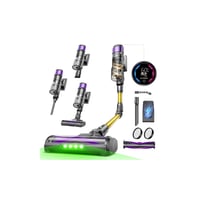 Akumulátorový vysávač Ultenic, 55000 Pa, 600 W, výdrž batérie 60 minút, samostatné státie, technológia GreenEye, kefa Anti-Tangle, na tvrdé podlahy, koberce a zvieracie chlpy 1