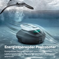 Robotický bazénový vysávač Ultenic Pooleco 10s, 3 motory, 90-minútová výdrž batérie, 80 m², diaľkové ovládanie a ovládanie cez aplikáciu, automatické parkovanie, všetky typy bazénov 4