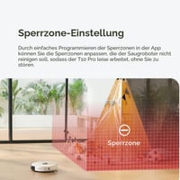 Robot aspirator și mop Ultenic T10 Pro, 4000Pa, navigare LiDAR, autonomie 220 minute, lavete duble pentru mop, WiFi, control prin aplicație și Alexa 3