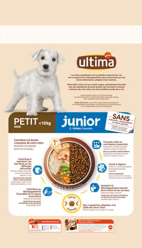 Ultima Kibble Small Dog Junior suché krmivo pre šteňatá malých plemien - 2,75 kg 3