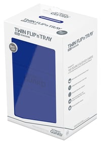 Ultimate Guard Twin Flip n Tray 160+ XenoSkin Monocolor krabička na karty - Modrá 9