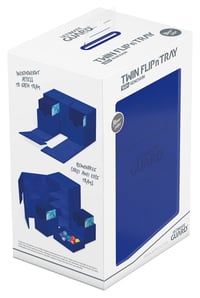 Ultimate Guard Twin Flip n Tray 160+ XenoSkin Monocolor krabička na karty - Modrá 8