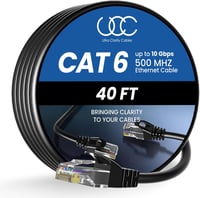 Ultra Clarity Cables LAN Kábel 12 Méter, 10 Gbps Sebességű Hálózati Kábel, Ethernet Kábel RJ45 Porttal Rendelkező Eszközökhöz, Switchekhez,  1
