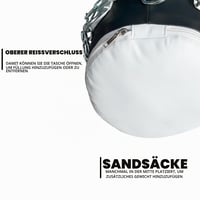 ULTRA FITNESS CROSSJAB Sac de Box pentru Copii cu Mănuși și Lanț – Set de Box Umplut pentru Copii, pentru Antrenamente de MMA, Muay Thai, Karate 3