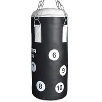 ULTRA FITNESS CROSSJAB Sac de Box pentru Copii cu Mănuși și Lanț – Set de Box Umplut pentru Copii, pentru Antrenamente de MMA, Muay Thai, Karate 8