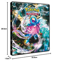 Ultra Pro Pokémon Scarlet & Violet Temporal Forces (EV05) album na karty s kapacitou 252 kariet, zelený doplnok pre zberateľské karty 6