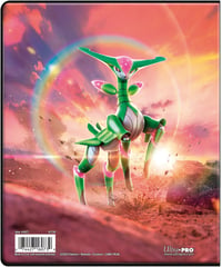 Ultra Pro Pokémon Scarlet & Violet Temporal Forces (EV05) album na karty s kapacitou 252 kariet, zelený doplnok pre zberateľské karty 4