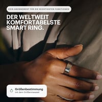 Inteligentný prsteň ULTRAHUMAN Ring AIR, veľkosť 7, sledovanie spánku a fitnes, meranie HRV, analýza stresu, sledovanie cyklu, bez predplatného, 6-dňová výdrž batérie 2