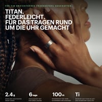 Inel inteligent ULTRAHUMAN Ring AIR, monitorizare somn și fitness, măsurare HRV, analiză stres, monitorizare ciclu, baterie 6 zile, mărimea 10 4