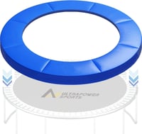 ULTRAPOWER SPORTS Trampolín szegélyvédő 244-427 cm, UV-álló, kék/zöld/fehér/piros/rózsaszín/szivárvány 1
