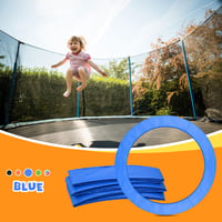 ULTRAPOWER SPORTS Trampolín szegélyvédő 244-427 cm, UV-álló, kék/zöld/fehér/piros/rózsaszín/szivárvány 6