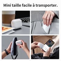 Carcasă de încărcare wireless de schimb ULuck pentru AirPods generația a 3-a, cu buton de asociere Bluetooth 7