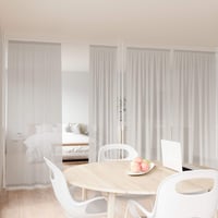 Teleskopická garniža a deliaca priečka Umbra Anywhere Rod, biela, bez vŕtania, priemer 25 mm, 91 – 168 cm 7